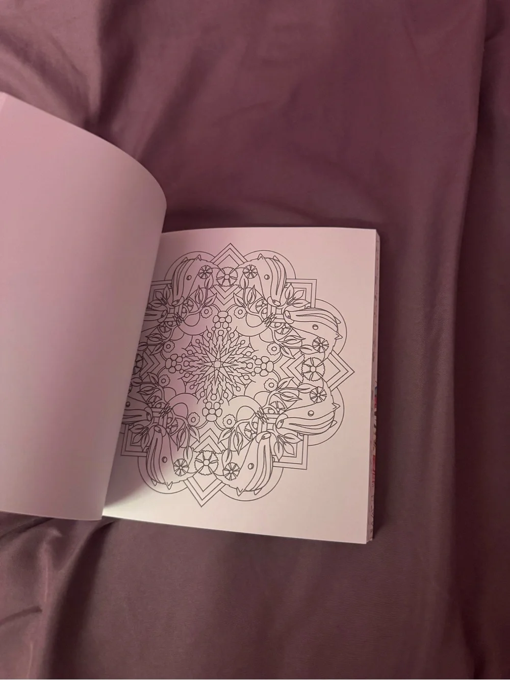 Coloring for Mindfulness Book - White and Pink Cover